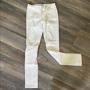 Wax Jean Women's High Rise White Jeans